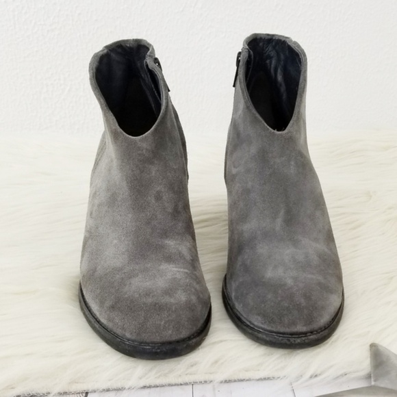 Paul Green Delgado gray suede ankle boots UK 8 - Picture 3 of 7